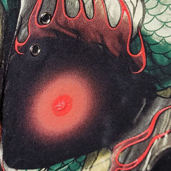 Jays Rock Skull Studded Black TShirt Mens Size XXXL 3XL Colorful Piercings - Picture 6 of 11